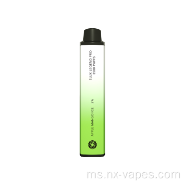 Elux Legend Pro 3500Puffs Vape boleh dicas semula